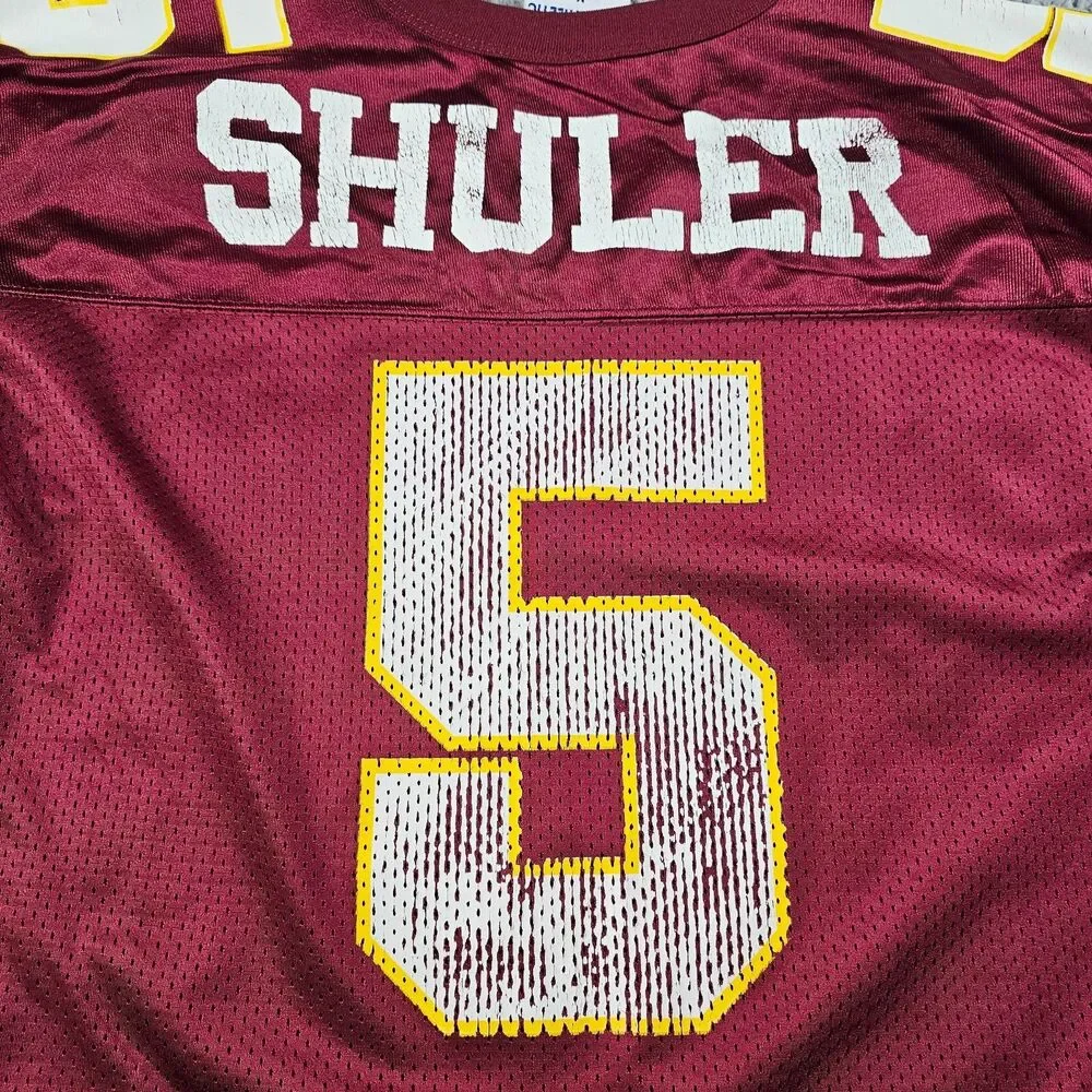 Vintage Washington Redskins Jersey Men Medium Shuler #5 Logo Athletic Commanders